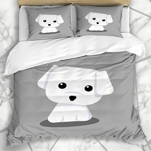 funda nordica bichon maltes