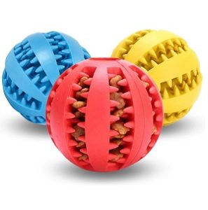 pelota rellenas de chucherrias para bichon maltes